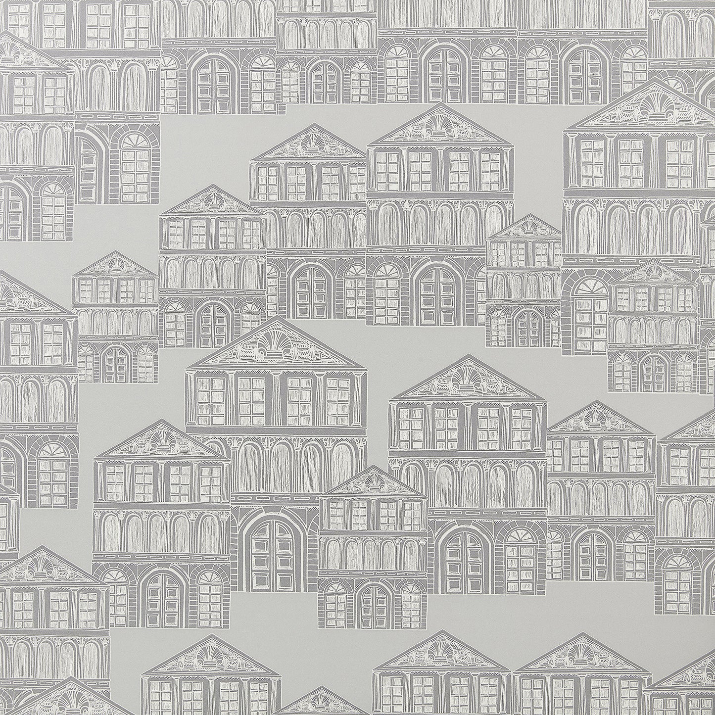 190713704 1838-Wallcoverings WALLPAPER - WP # 04 SOFT GREY ELODIE
