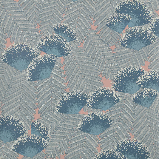 190713801 1838-Wallcoverings WALLPAPER - WP # 01 SOFT BLUE ELODIE