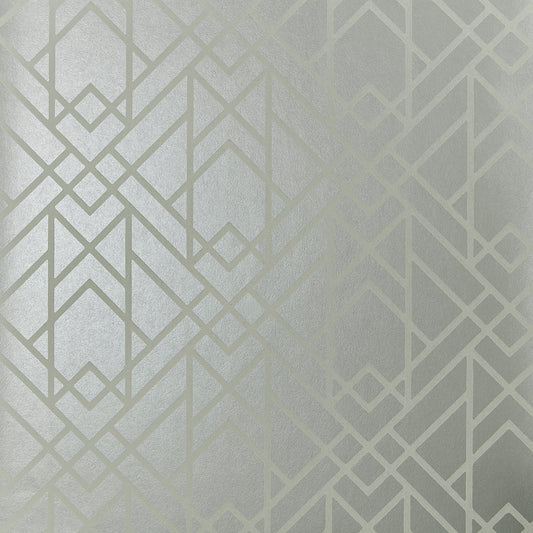 190714005 1838-Wallcoverings WALLPAPER - WP # 05 SOFT GREY ELODIE