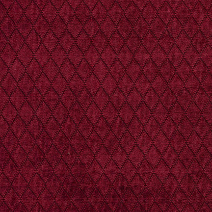 1910 Diamonds,Plain & Solid,Small Scale Wine Red & Burgundy Charlotte Fabrics