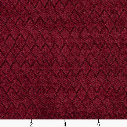 1910 Diamonds,Plain & Solid,Small Scale Wine Red & Burgundy Charlotte Fabrics