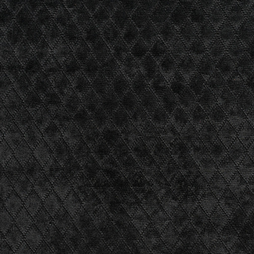 1915 Diamonds,Plain & Solid,Small Scale Onyx Black Charlotte Fabrics