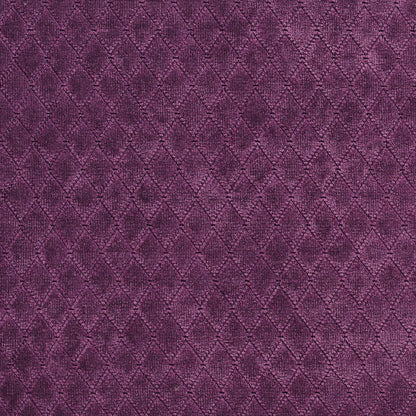 1918 Diamonds,Plain & Solid,Small Scale Grape Purple Charlotte Fabrics