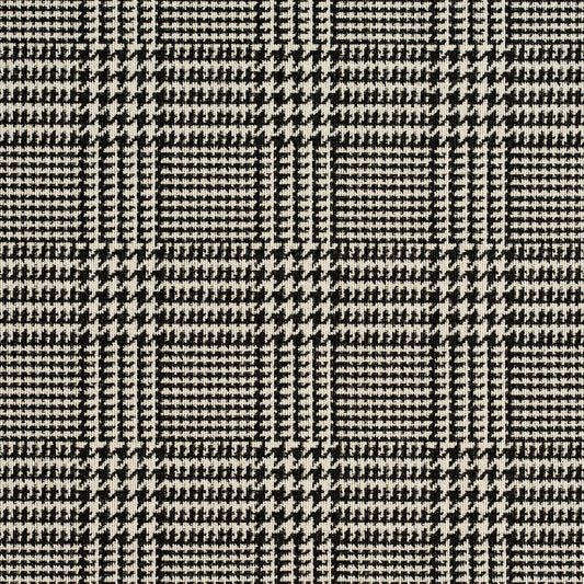 1940 Check & Houndstooth,Plaid Black Charlotte Fabrics Woven Patterns