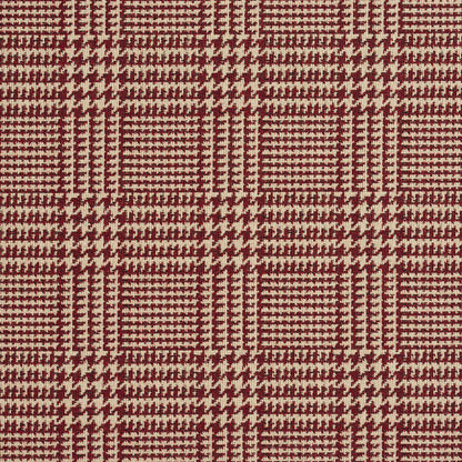 1941 Check & Houndstooth,Plaid Cordovan Red & Burgundy Charlotte Fabrics