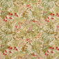1950 Leaves,Tropical & Botanical Green,Red & Burgundy Charlotte Fabrics Woven Patterns