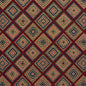 1965 Diamonds Merlot Diamond Red & Burgundy Charlotte Fabrics