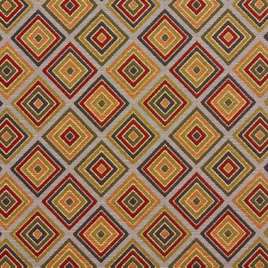 1966 Diamonds Heather Diamond Gold & Yellow Charlotte Fabrics