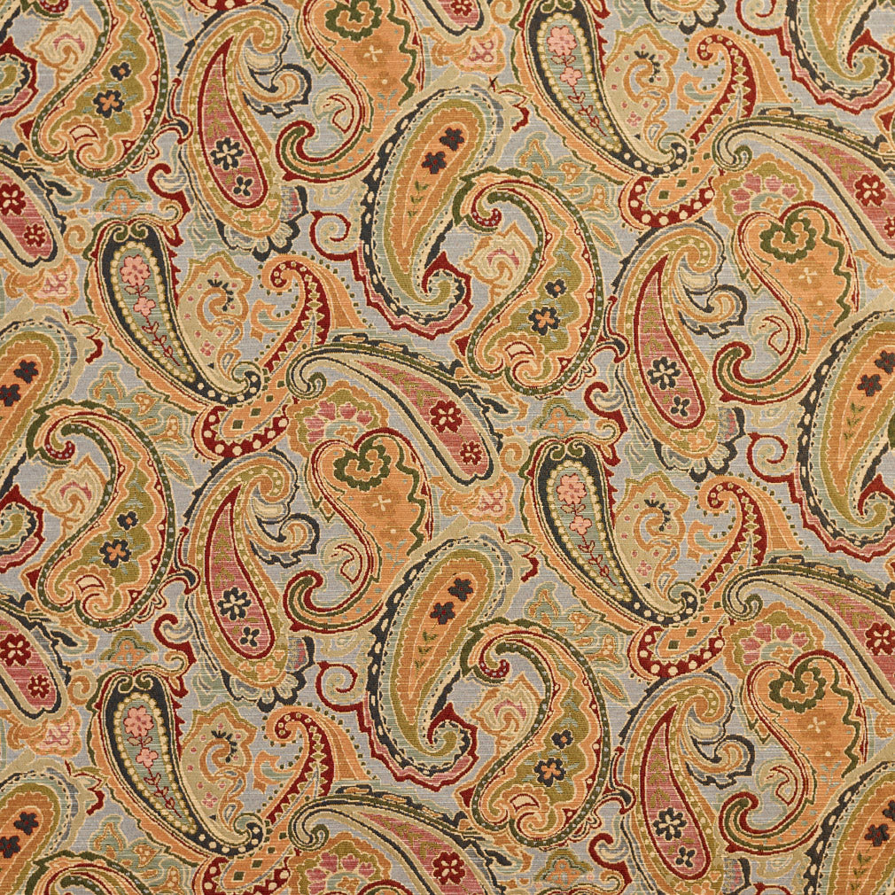 1970 Paisley Heather Paisley Gold & Yellow Charlotte Fabrics