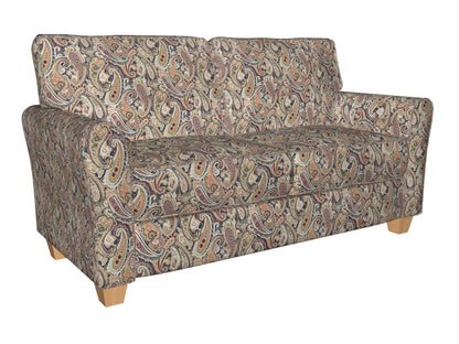 1971 Paisley Navy Paisley Blue Charlotte Fabrics