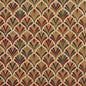 1976 Abstract & Geometric Ecru Fan Red & Burgundy Charlotte Fabrics