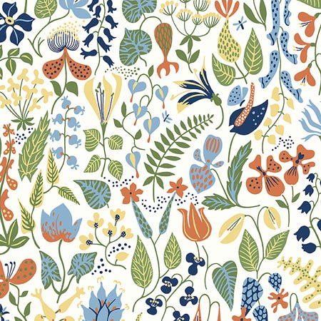 1978 HERBARIUM Multi Schumacher Wallpaper