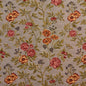 1978 Floral Heather Bouquet Blue,Orange & Rust,Pink Charlotte Fabrics