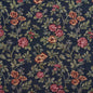 1979 Floral Navy Bouquet Blue Charlotte Fabrics