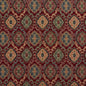 1981 Abstract & Geometric Merlot Heirloom Red & Burgundy Charlotte Fabrics
