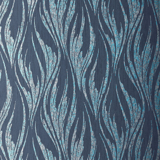 200814603 1838-Wallcoverings WALLPAPER - WP # 03 BLUE DUSK WILLOW
