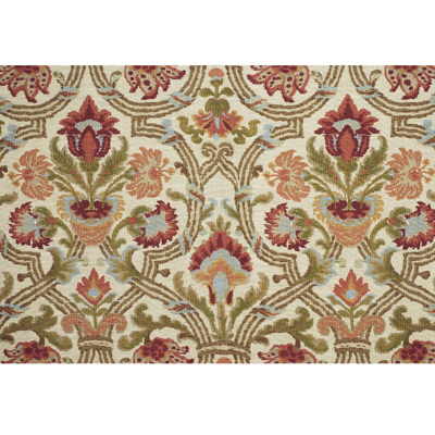 2008174-230 NEW SEVILLA RED/OLIVE LEE JOFA Fabrics Drapery Upholstery