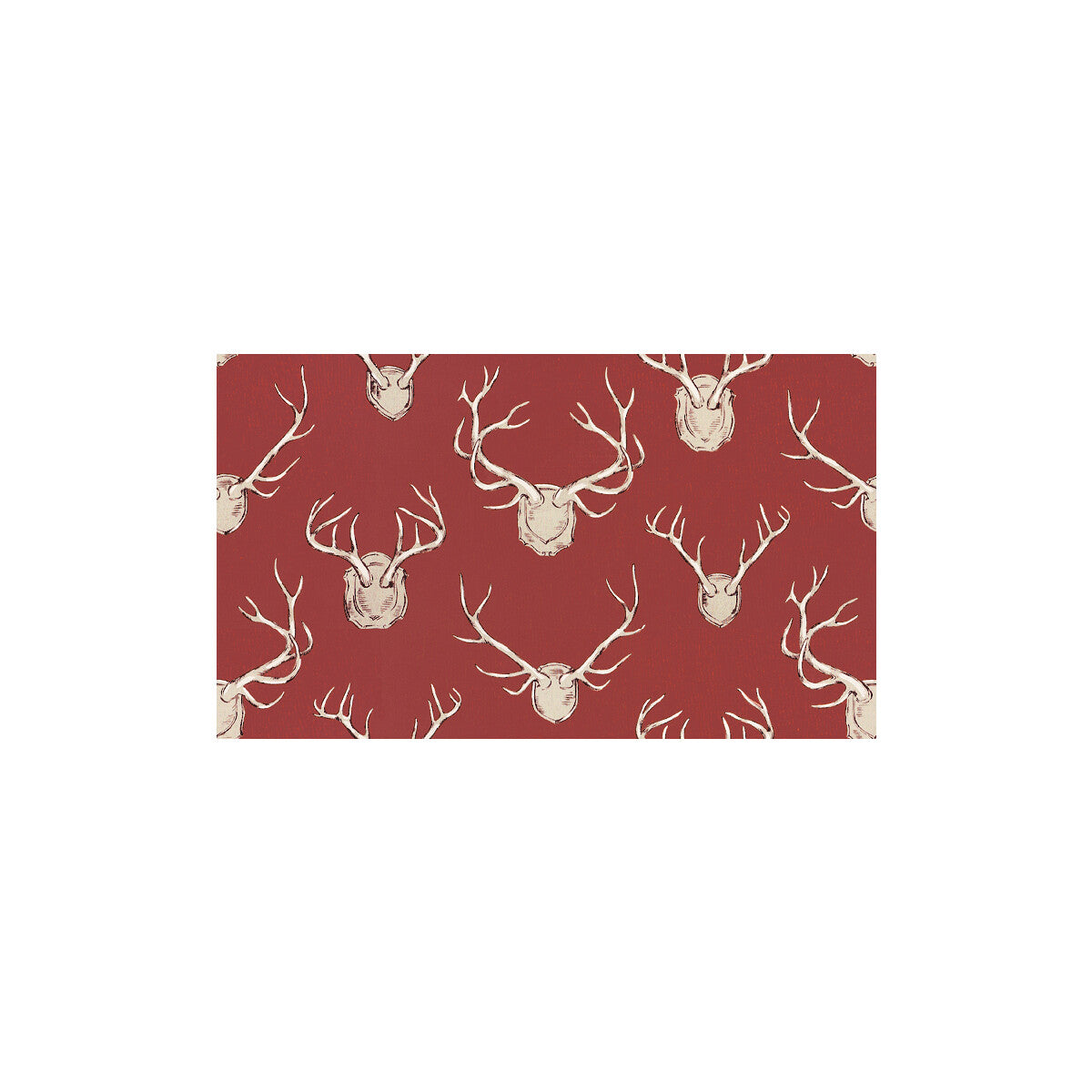 2009143-19 ANTLERS RED LEE JOFA Fabrics Drapery Upholstery