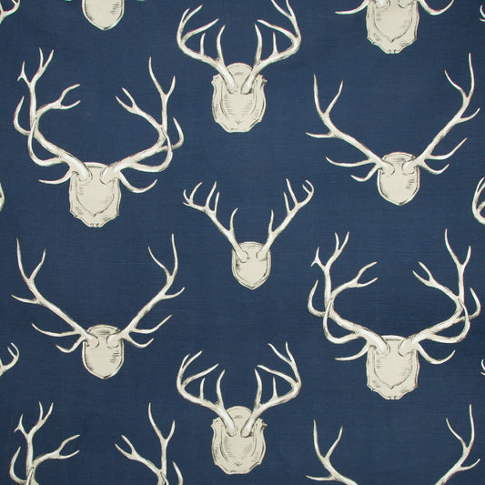 2009143-50 ANTLERS NAVY LEE JOFA Fabrics Drapery Upholstery