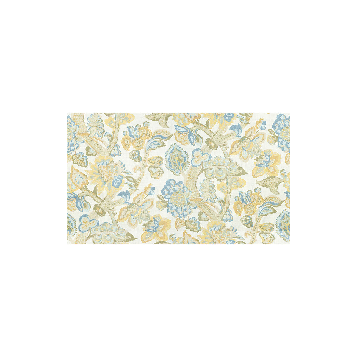 2009165-405 LA CINTA LEMON/BLUE LEE JOFA Fabrics Drapery Upholstery
