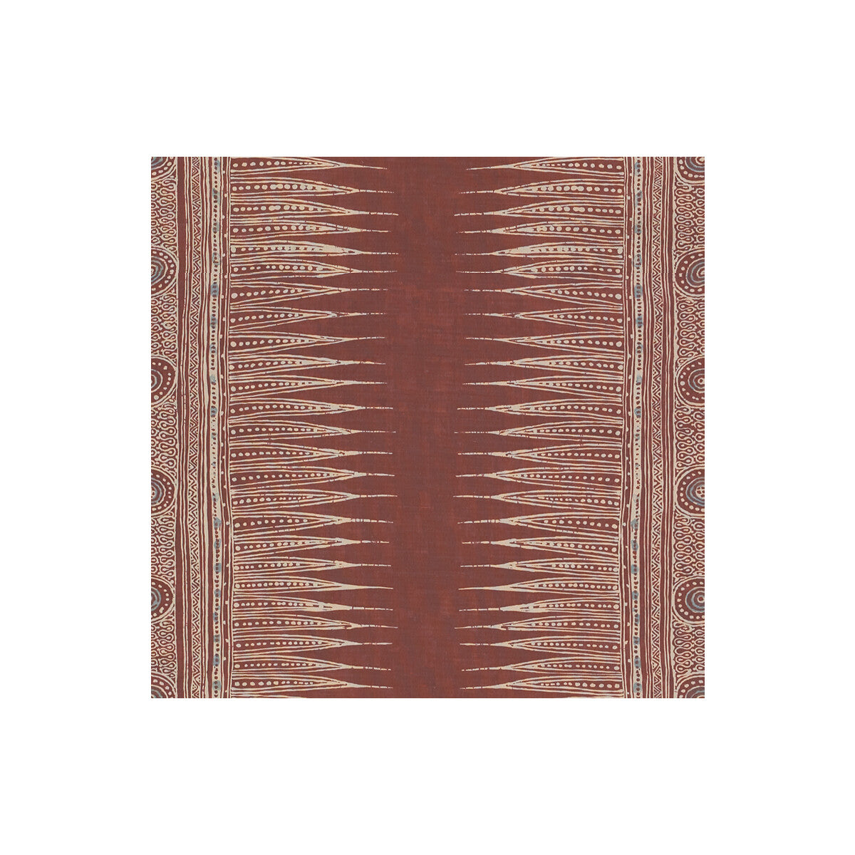 2010136-9 INDIAN ZAG PAPRIKA LEE JOFA Fabrics Drapery Upholstery