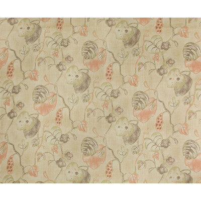 2012157-310 ANTIBES PRINT OLIVE/PLUM LEE JOFA Fabrics Drapery Upholstery