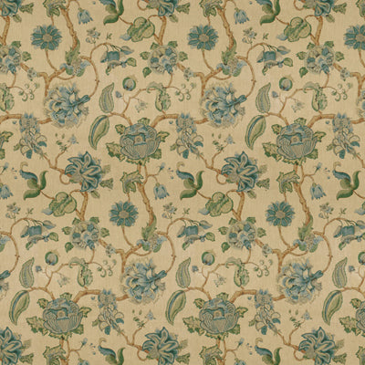 2013130-515 TIDEWATER BLOCK BLUE LEE JOFA Fabrics Drapery Upholstery
