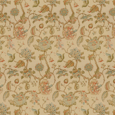 2013130-713 TIDEWATER BLOCK CLAY/TEAL LEE JOFA Fabrics Drapery Upholstery