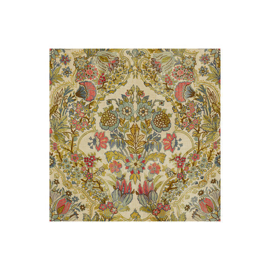 2013134-710 TETBURY ROSE/AQUA LEE JOFA Fabrics Drapery Upholstery