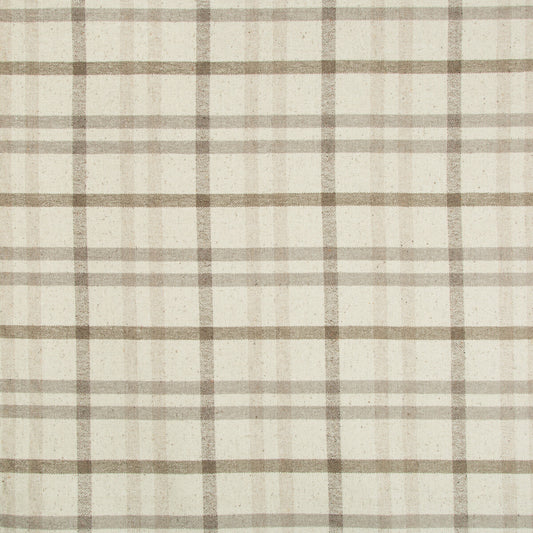 2017125-116 FANNIN PLAID STONE/MINK LEE JOFA UPHOLSTERY