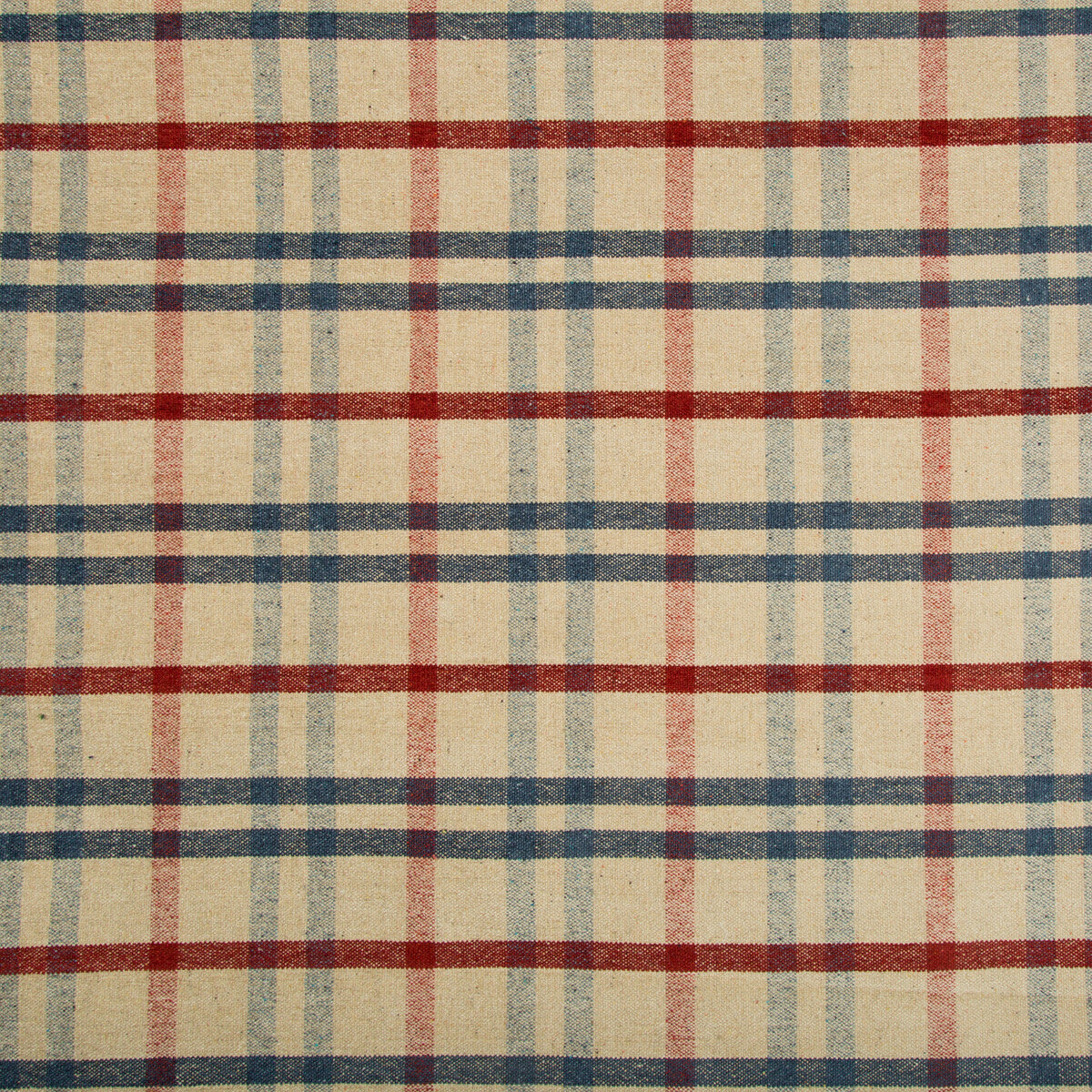 2017125-519 FANNIN PLAID RUBY/NAVY LEE JOFA UPHOLSTERY