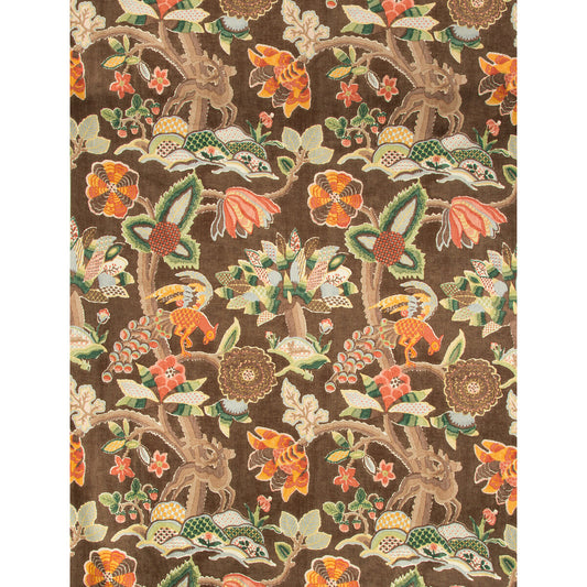 2017133-6 LEYLAND PRINT TOBACCO LEE JOFA Fabrics Drapery Upholstery