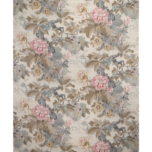 2017141-117 CHINESE LANTERN II PETAL/STONE LEE JOFA Fabrics Drapery Upholstery