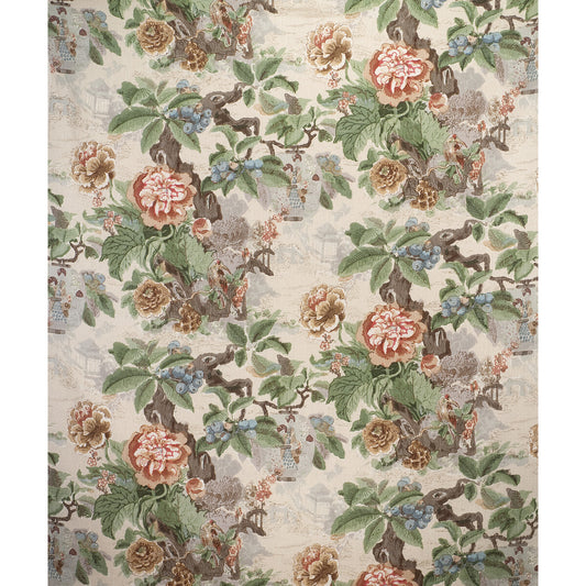 2017141-123 CHINESE LANTERN II SPRING LEE JOFA Fabrics Drapery Upholstery