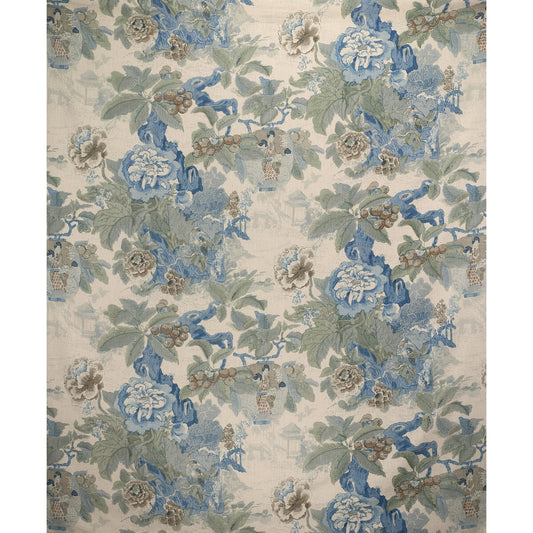 2017141-35 CHINESE LANTERN II SKY/JADE LEE JOFA Fabrics Drapery Upholstery