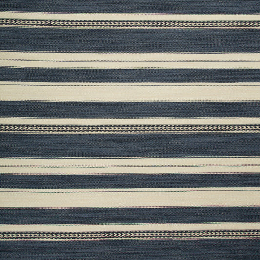 2017143-550 ENTOTO STRIPE BLUE/INDIGO LEE JOFA UPHOLSTERY