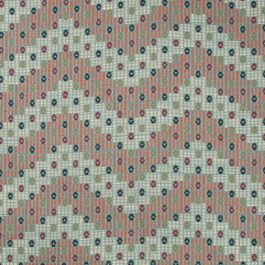 2017145-539 ADDIS ABABA AQUA/MULTI LEE JOFA UPHOLSTERY