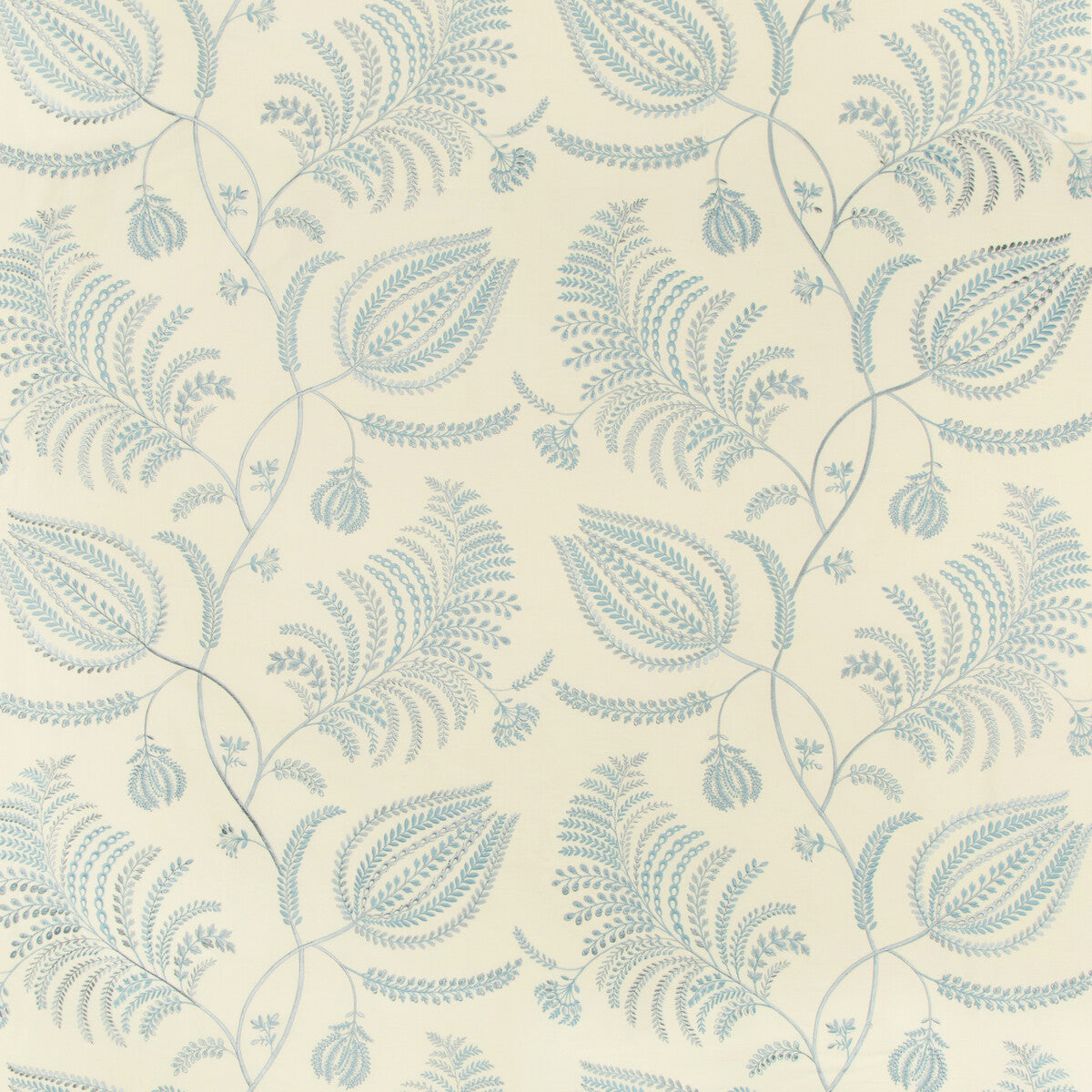 2017158-15 PALMERO EMB ECRU/SKY LEE JOFA Fabrics Drapery Upholstery