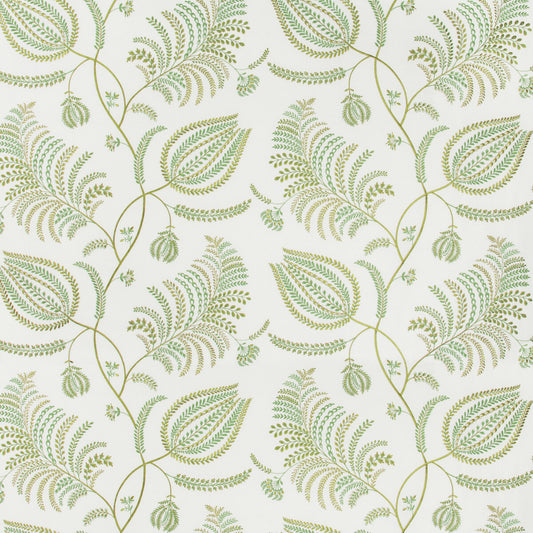 2017158-23 PALMERO EMB IVORY/LEAF LEE JOFA Fabrics Drapery Upholstery