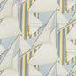 2018136-405 ST TROPEZ PRINT BLUE/YELLOW LEE JOFA Fabrics Drapery Upholstery