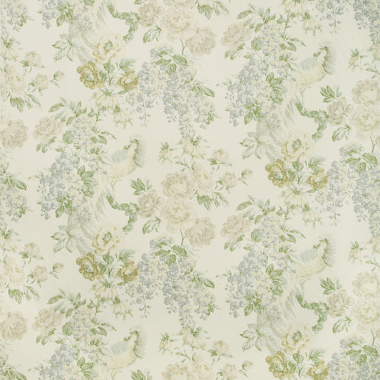 2018139-315 MONTECITO FLORAL SKY/GREEN LEE JOFA Fabrics Drapery Upholstery