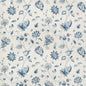 2019105-150 HOLLIN PRINT INDIGO LEE JOFA Fabrics Drapery Upholstery