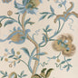 2019107-1613 DORTON EMBROIDERY TEAL LEE JOFA Fabric