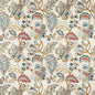 2019111-149 ORFORD EMBROIDERY RED/BLUE LEE JOFA Fabrics Drapery Upholstery