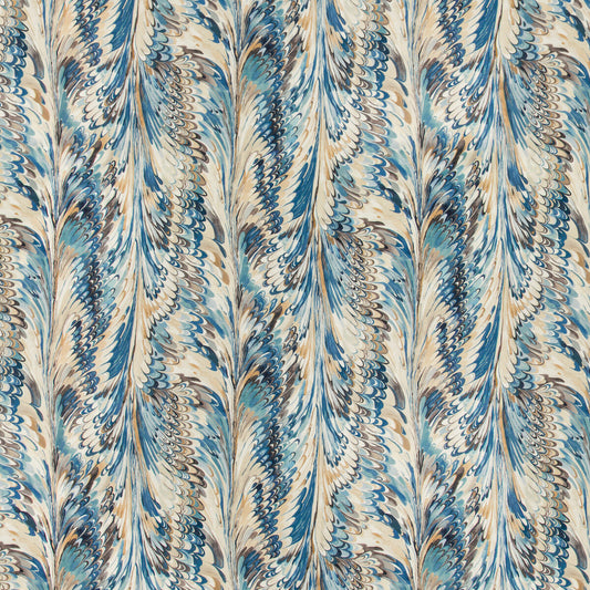 2019114-155 TAPLOW PRINT NAVY/SLATE LEE JOFA Fabrics Drapery Upholstery