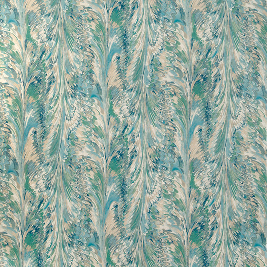 2019114-516 TAPLOW PRINT MARINE/SAND LEE JOFA Fabrics Drapery Upholstery