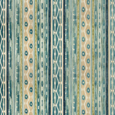 2019117-133 DESNING VELVET BLUE/AQUA LEE JOFA UPHOLSTERY
