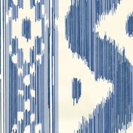 2020-01OWP BALI HAI Blues On Off White Quadrille Wallpaper