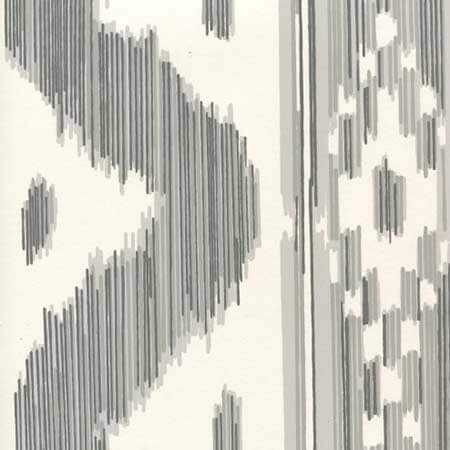 2020-07AWP BALI HAI Gray On Almost White Quadrille Wallpaper