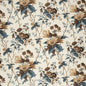 2020129-561 DE LA TOUR BLU/BROW/WHI LEE JOFA Fabrics Drapery Upholstery